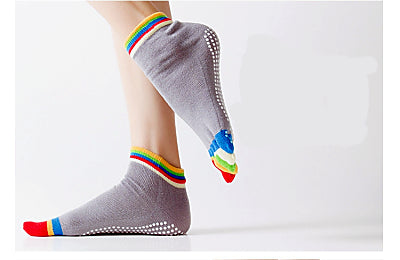 Chaussettes à doigts pour pieds pour l'équilibre.