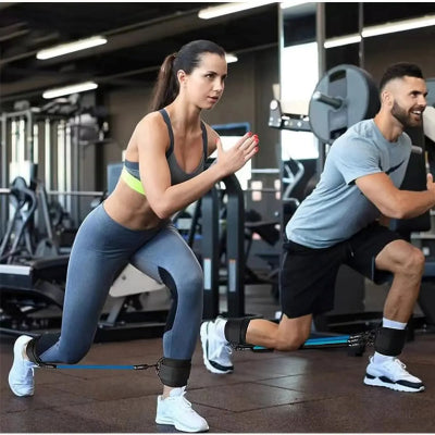 ELASTIQUES - MUSCULATION - BANDE - CHEVILLE - EXECICES - HOMME - FEMME