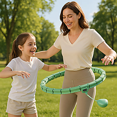Cerceau hula hoop avec une sensation de chaleur thermogénique.

