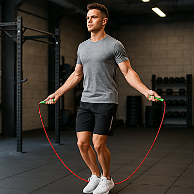 La corde à sauter permet de brûler des calories, d'augmenter l'énergie et d'améliorer le sommeil.