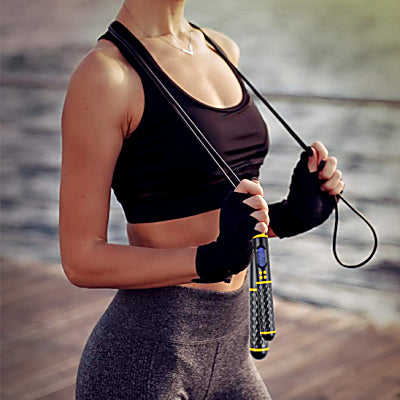 Corde a sauter I crossFit, entraînement HIIT pour des résultats rapides.