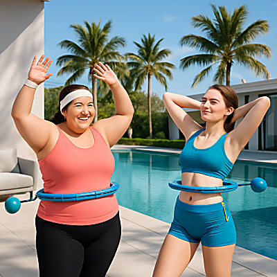 Hula hoop énergie en ABS de haute qualité, conçu pour une durabilité maximale.