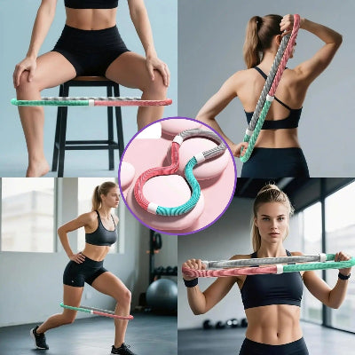 Hula hoop fitness,cerceau ergonomique pour un confort total.