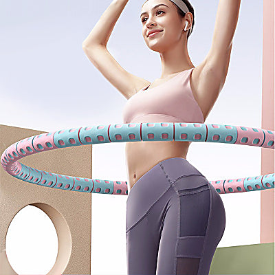 Le hula hoop améliore la souplesse, renforce la posture et perfectionne l'équilibre.
