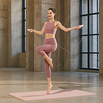 Saut a la corde avec longueur ajustable pour toutes les tailles