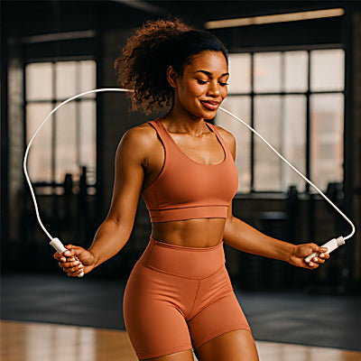 Sauter a la corde tonifie le corps et renforce le cœur
